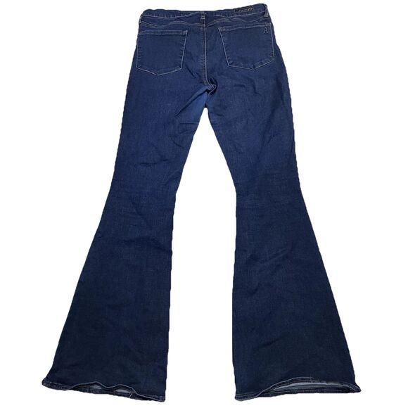 Articles Of Society Faith Flare Jeans Womens SZ 28 Dark Wash Mid Rise Retro Y2K - Picture 10 of 12